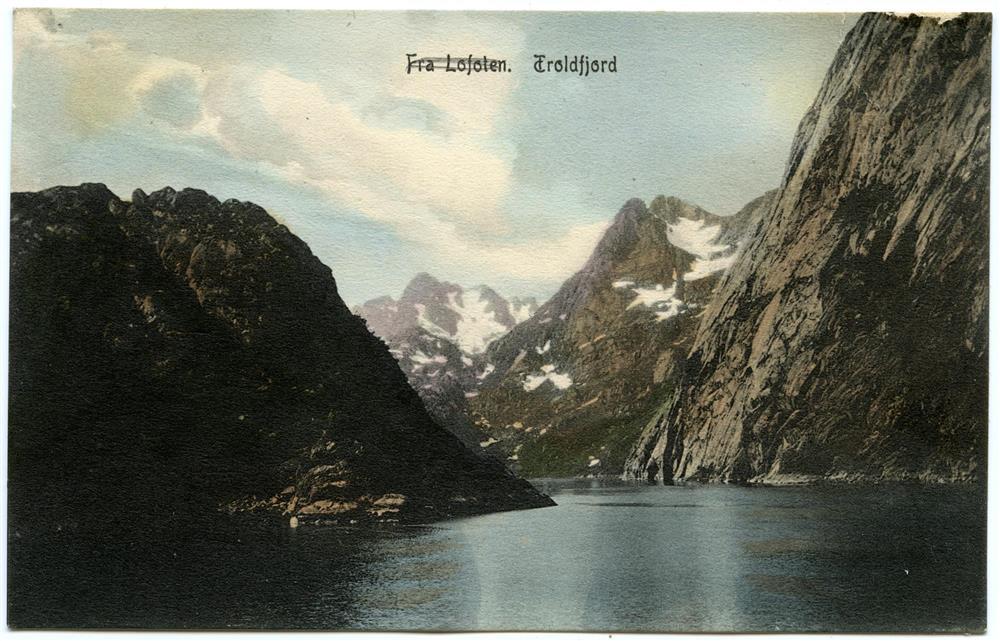 Postkort fra Raftsundet 1905-1910 - Klikk for stort bilde
