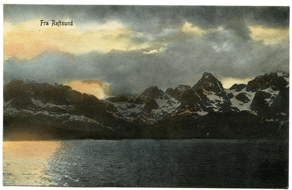 Postkort fra Raftsundet 1905-1910 - Klikk for stort bilde