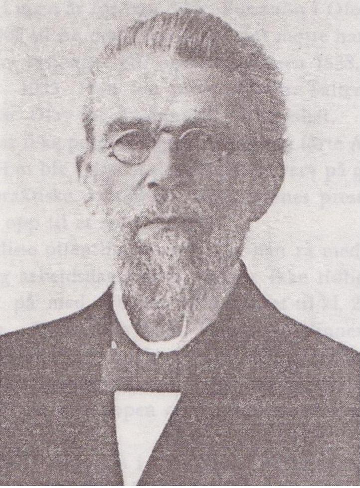Jakob Jenssen Anderssen (1850-1921) var prest og salmedikter. - Klikk for stort bilde